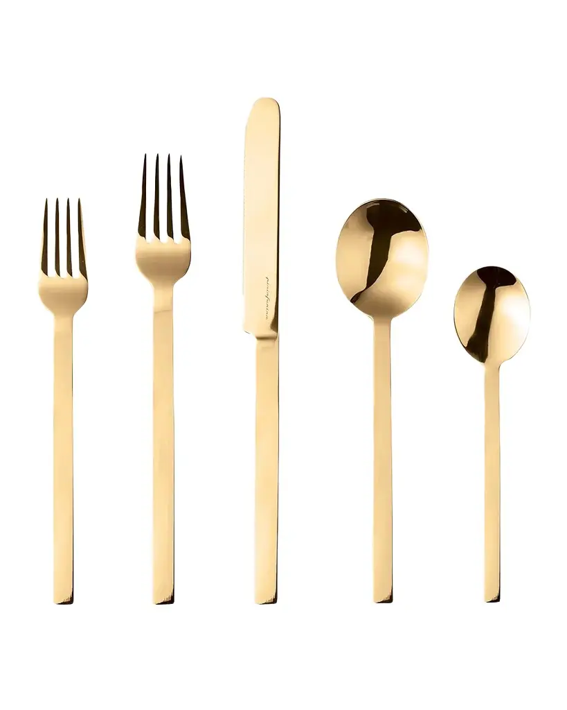 Mepra Stile Oro 20-Piece Flatware Set