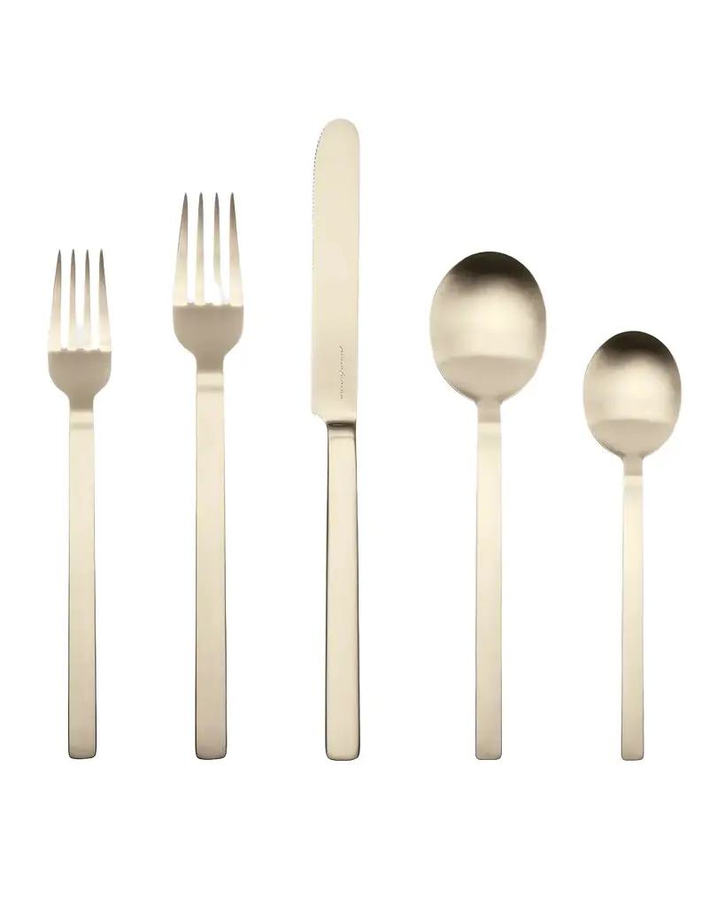 Mepra Stile Champagne 20-Piece Cutlery Set