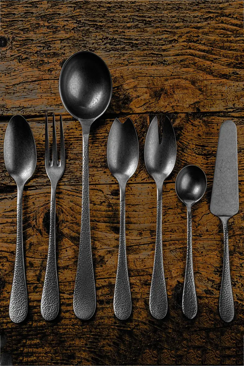Mepra Epoque Pewter Bronze 7-Piece Serving Set | Thumbnail 5 Mepra Epoque Pewter Bronze 7-Piece Serving Set | Thumbnail 5