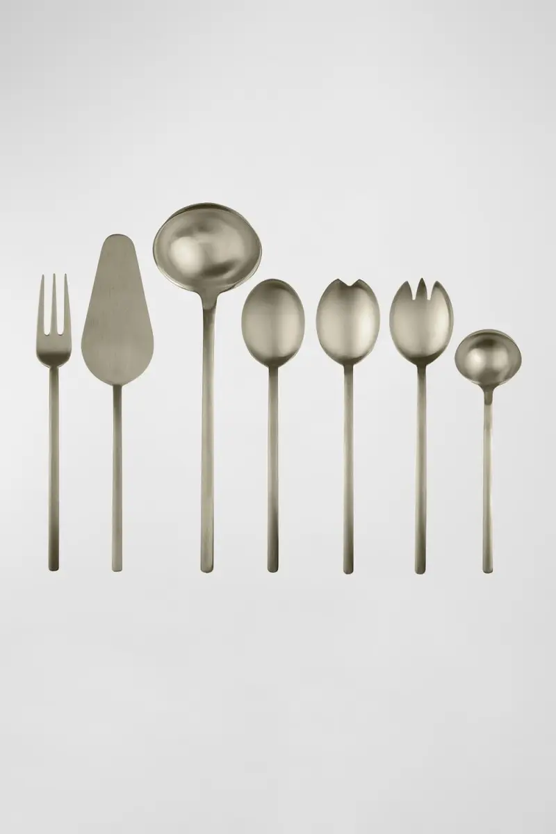 Mepra Due 7-Piece Flatware Set - Ice | Thumbnail 3 Mepra Due 7-Piece Flatware Set - Ice | Thumbnail 3