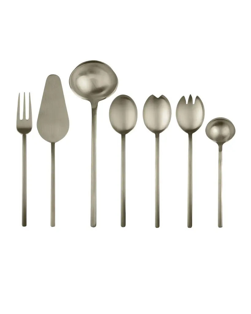 Mepra Due 7-Piece Flatware Set - Ice