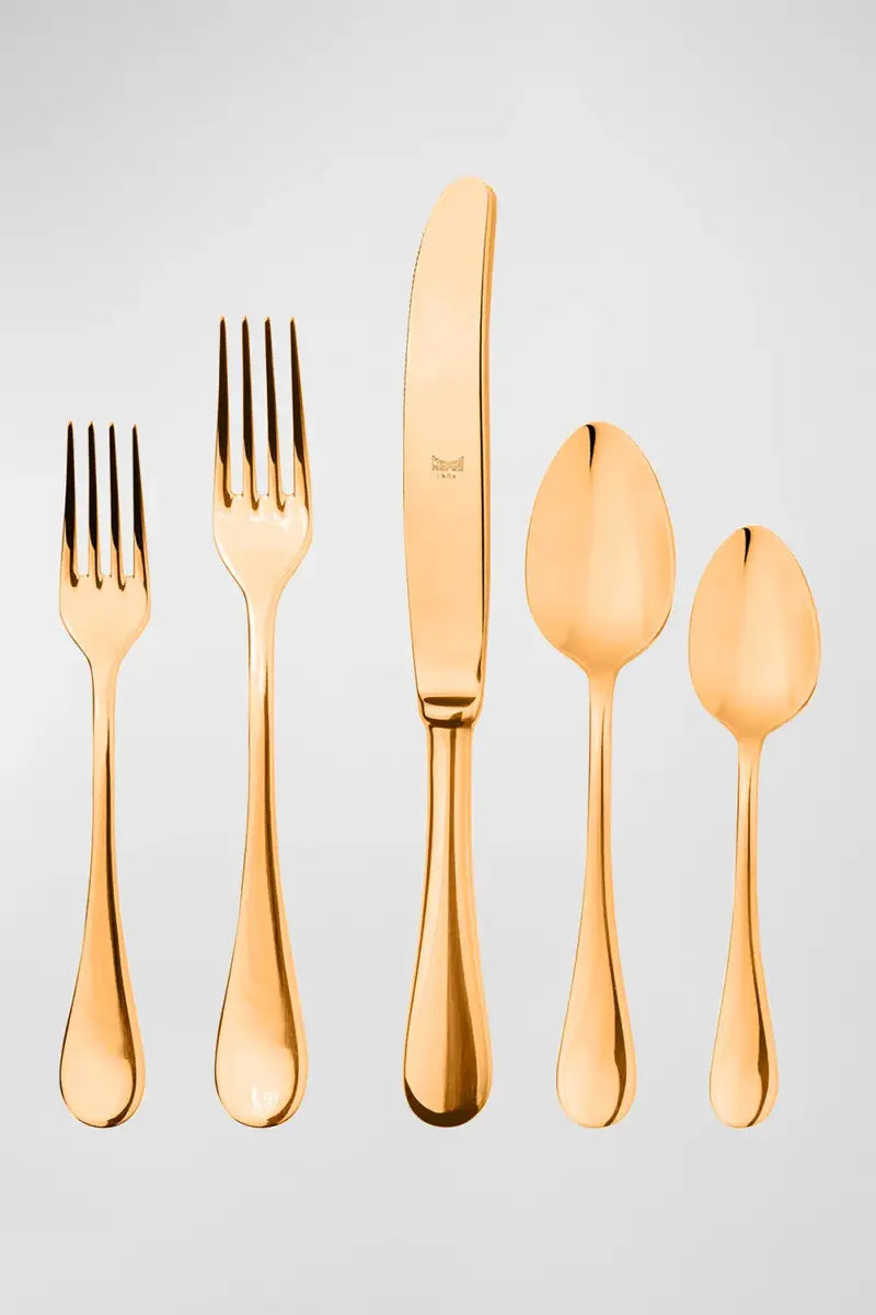 Mepra Brescia Oro 5-Piece Flatware Set | Thumbnail 2