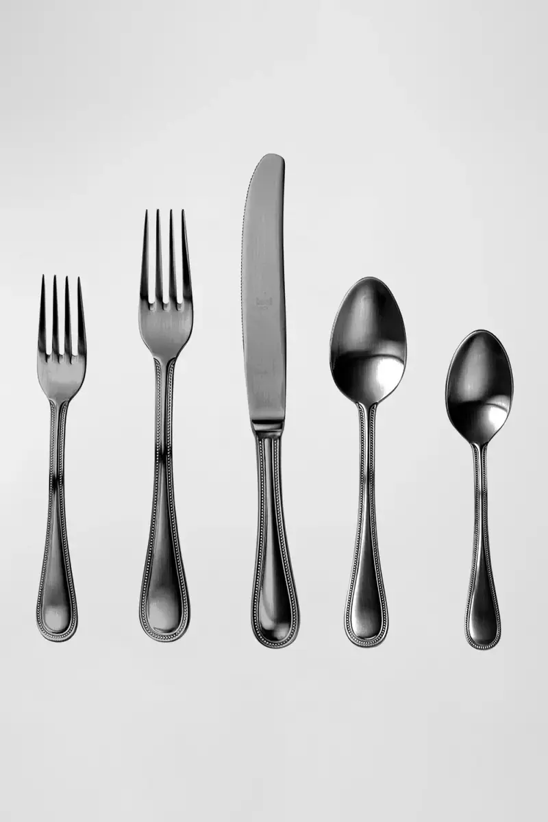 Mepra Perla Ice Oro Nero 5-Piece Place Setting | Thumbnail 3 Mepra Perla Ice Oro Nero 5-Piece Place Setting | Thumbnail 3