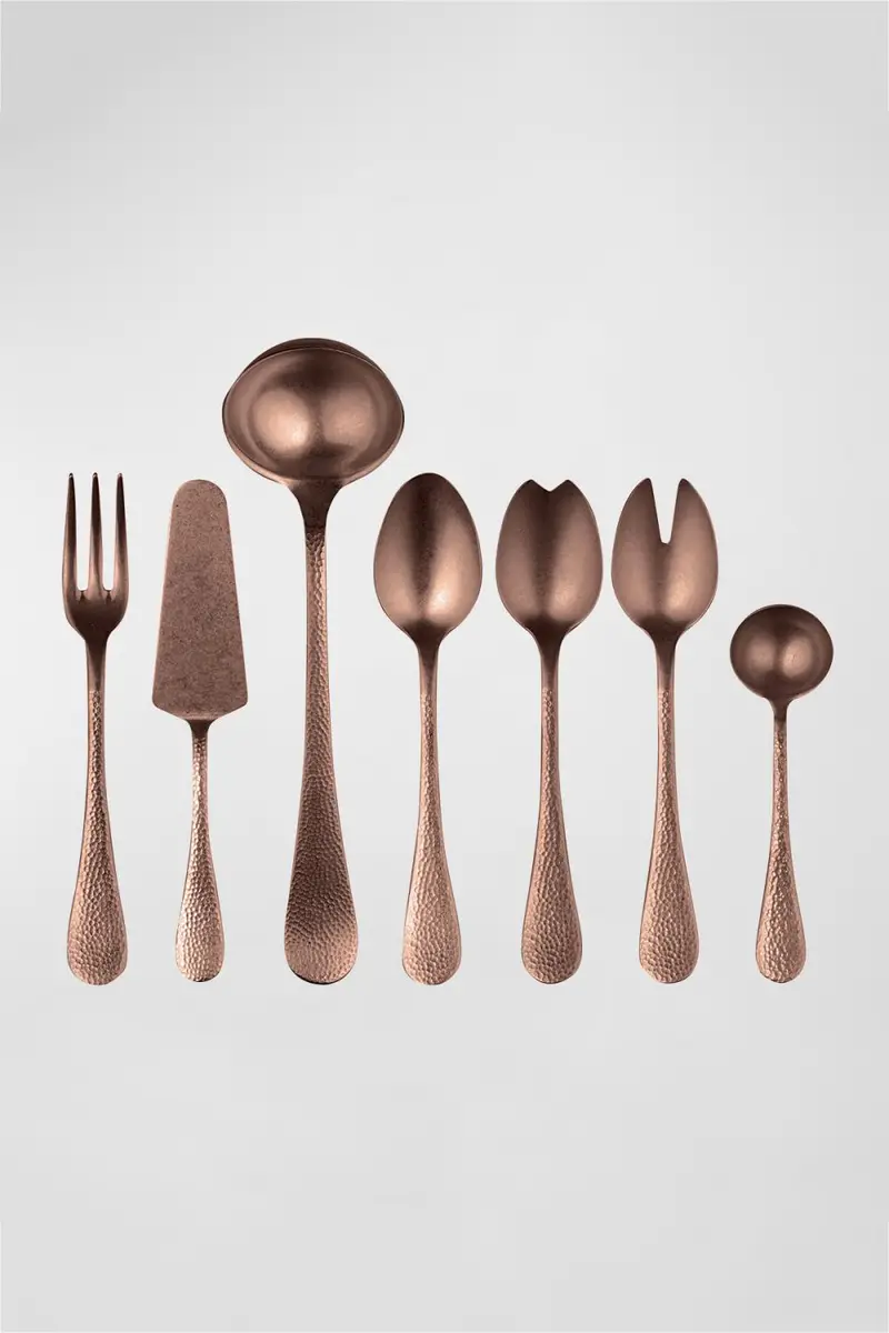 Mepra Epoque Pewter Bronze 7-Piece Serving Set | Thumbnail 4 Mepra Epoque Pewter Bronze 7-Piece Serving Set | Thumbnail 4
