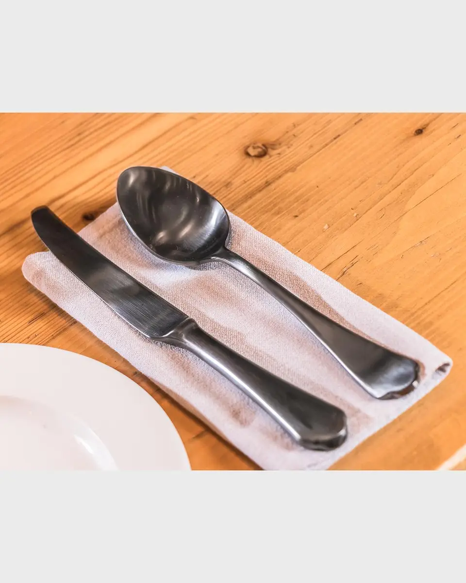 Mepra Dolce Vita 7-Piece Serve Flatware Set - Pewter Bronze | Thumbnail 2 Mepra Dolce Vita 7-Piece Serve Flatware Set - Pewter Bronze | Thumbnail 2