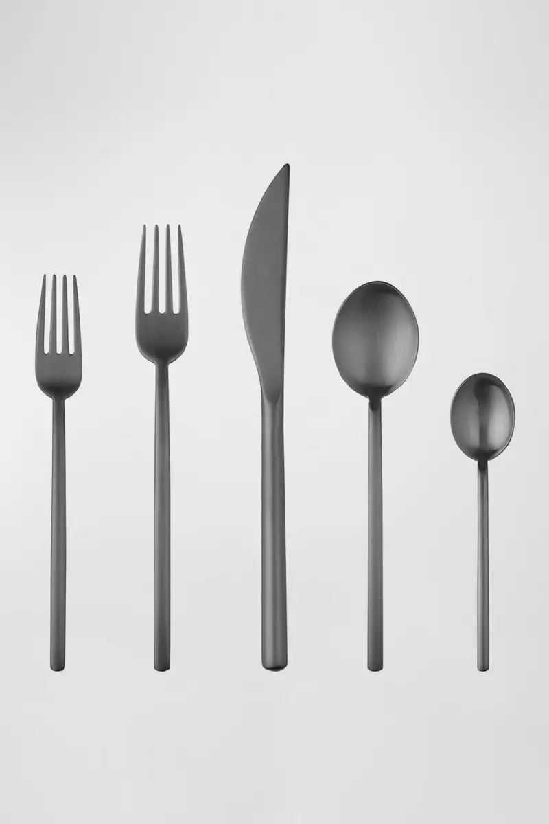 Mepra Due 20-Piece Flatware Set - Ice Oro Nero | Thumbnail 4 Mepra Due 20-Piece Flatware Set - Ice Oro Nero | Thumbnail 4
