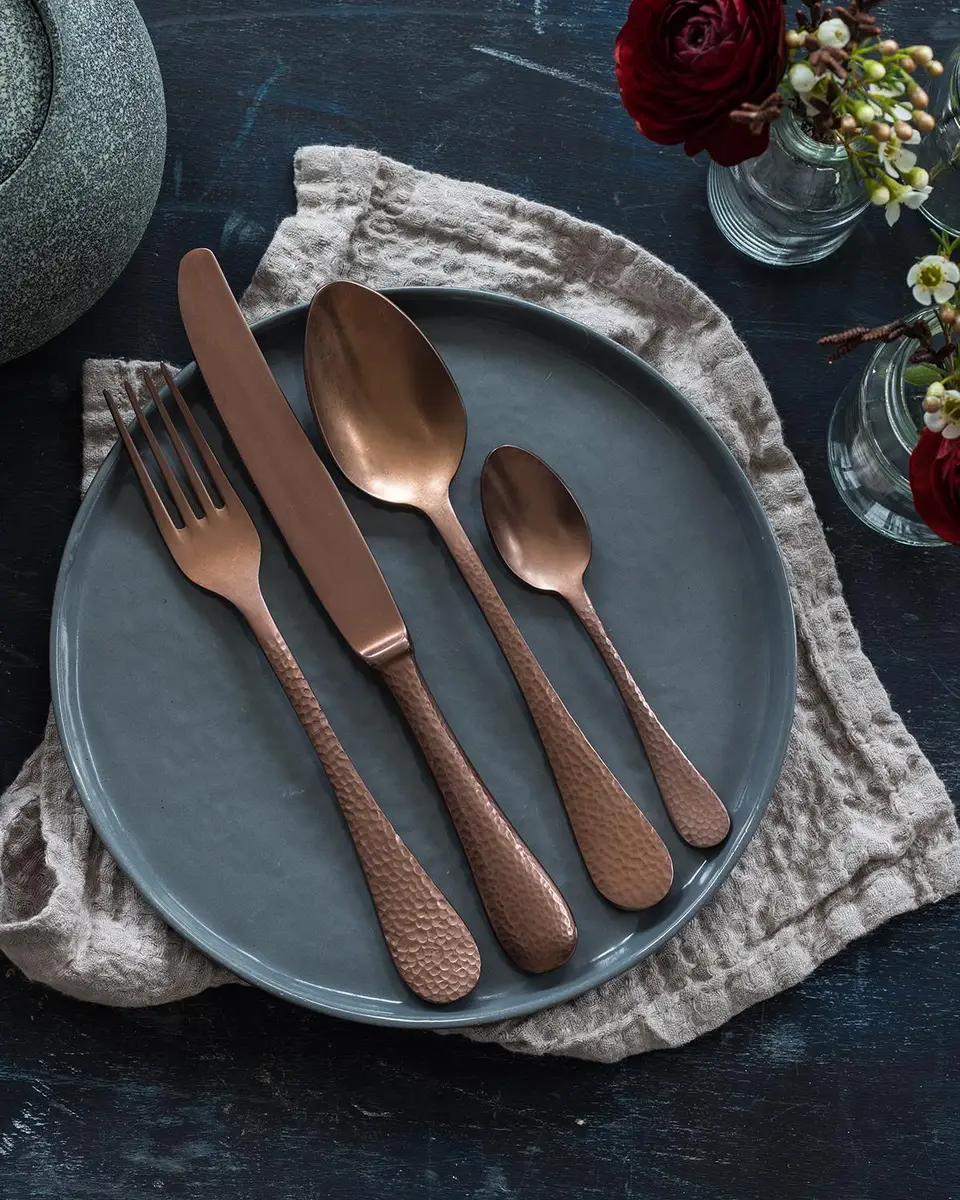 Mepra Epoque Pewter Bronzo Serving Set | Thumbnail 2 Mepra Epoque Pewter Bronzo Serving Set | Thumbnail 2