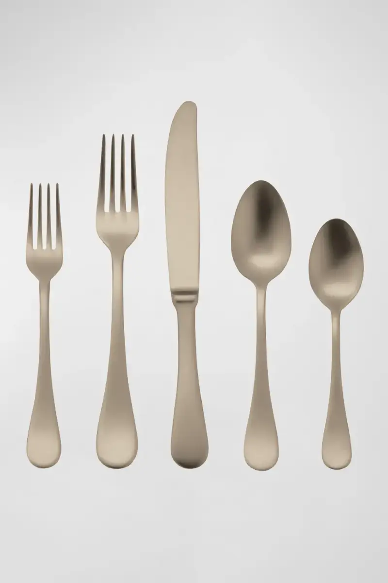 Mepra Brescia Ice Champagne 5-Piece Flatware Set | Thumbnail 2 Mepra Brescia Ice Champagne 5-Piece Flatware Set | Thumbnail 2