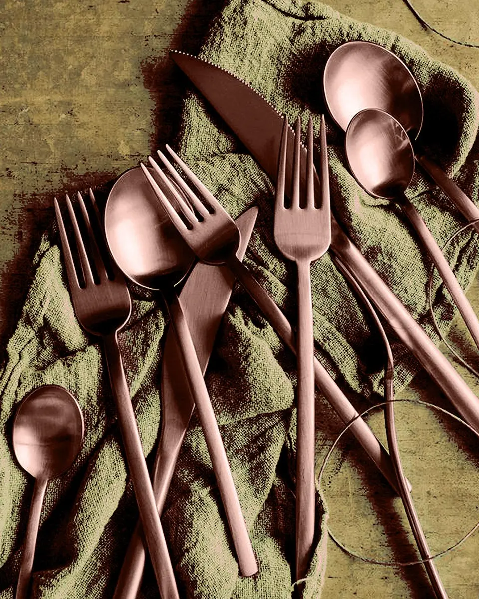 Mepra Due 3-Piece Hostess Set - Ice Bronze | Thumbnail 2 Mepra Due 3-Piece Hostess Set - Ice Bronze | Thumbnail 2