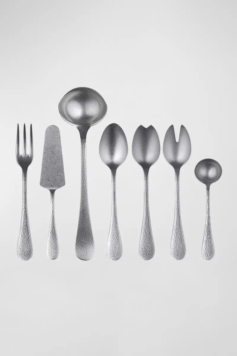 Mepra Epoque Pewter 7-Piece Full Serving Set | Thumbnail 3
