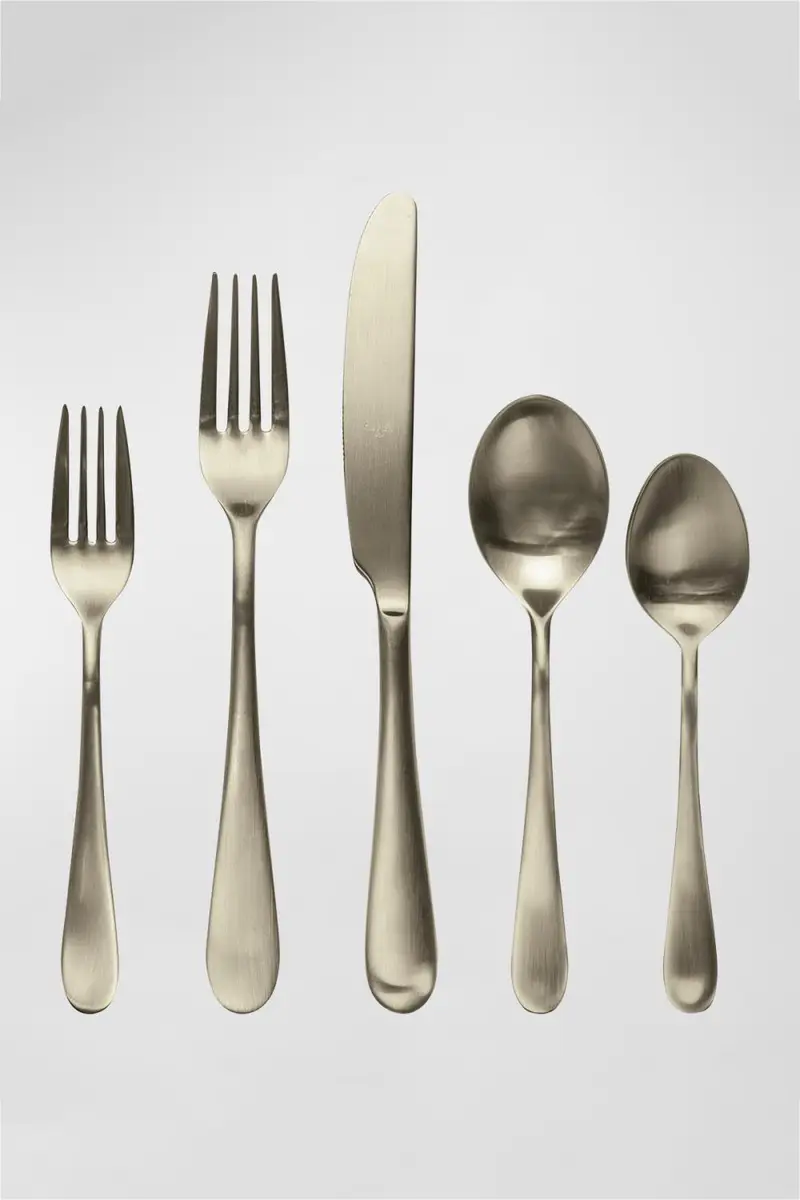 Mepra Natura Ice Champagne 20-Piece Cutlery Set | Thumbnail 4 Mepra Natura Ice Champagne 20-Piece Cutlery Set | Thumbnail 4