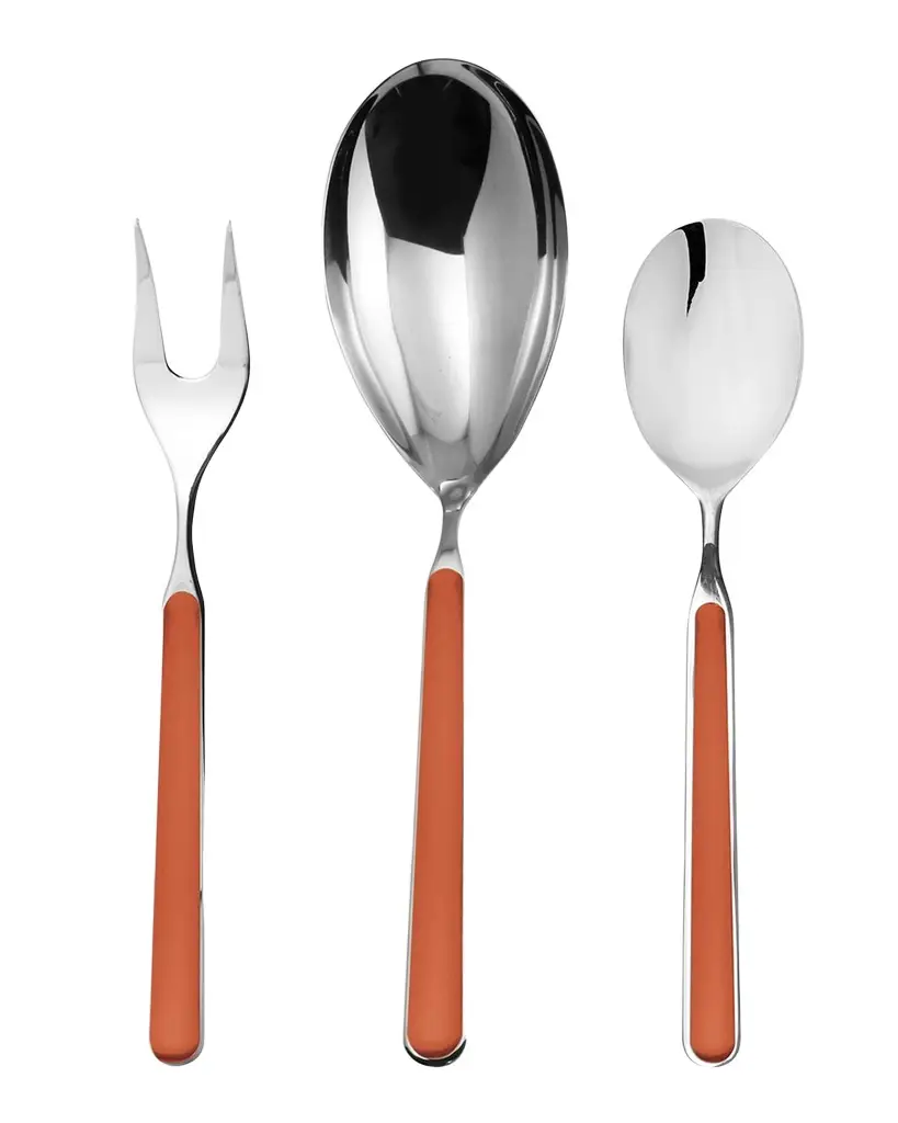 Fantasia Rust 3-Piece Serving Set