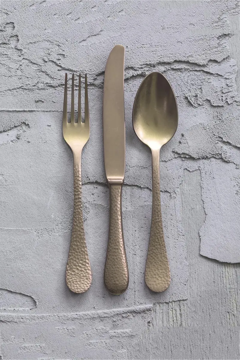 Mepra Epoque Pewter Bronze 7-Piece Serving Set | Thumbnail 5