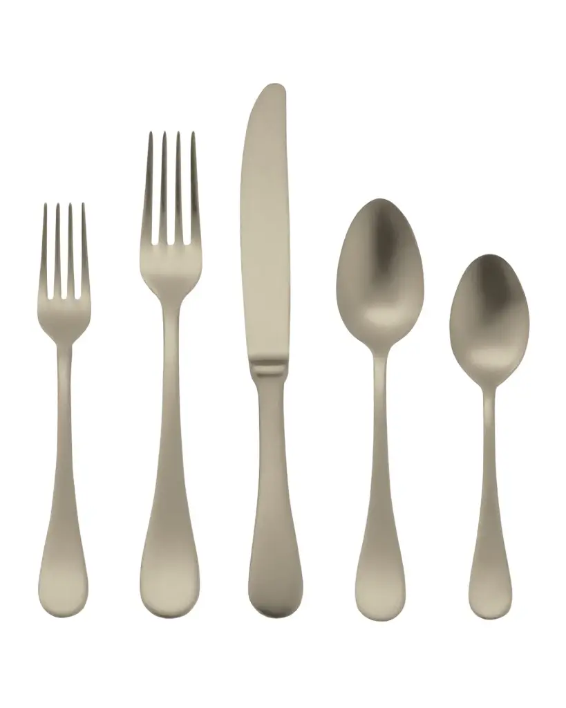 Mepra Brescia Ice Champagne 20-Piece Flatware Set