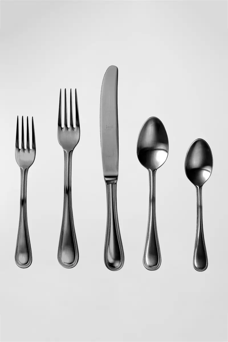 Mepra Perla Ice Oro Nero 20-Piece Flatware Set | Thumbnail 4 Mepra Perla Ice Oro Nero 20-Piece Flatware Set | Thumbnail 4