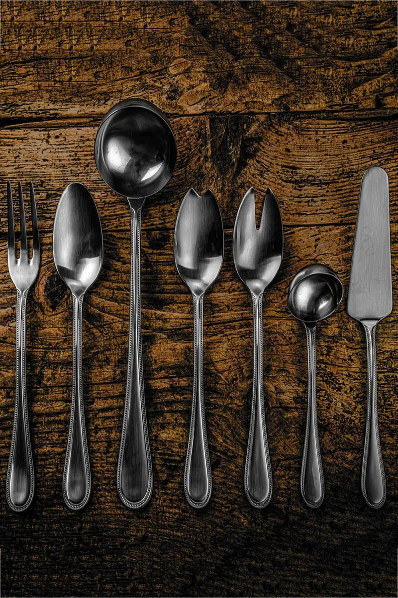 Mepra Perla Ice Oro Nero 20-Piece Flatware Set | Thumbnail 5 Mepra Perla Ice Oro Nero 20-Piece Flatware Set | Thumbnail 5