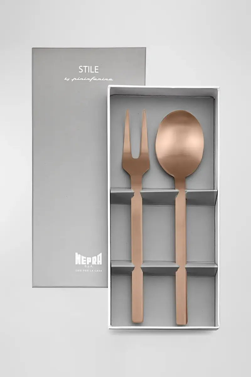 Mepra Stile Ice Oro Nero 2-Piece Serving Gift Box | Thumbnail 2