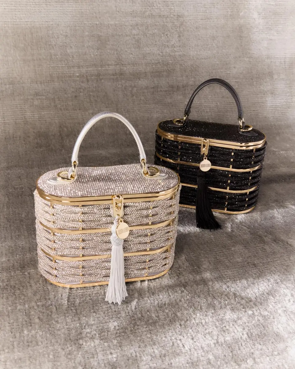 Judith Leiber Couture Willow Woven Crystal Basket Top-Handle Bag | Thumbnail 5 Judith Leiber Couture Willow Woven Crystal Basket Top-Handle Bag | Thumbnail 5