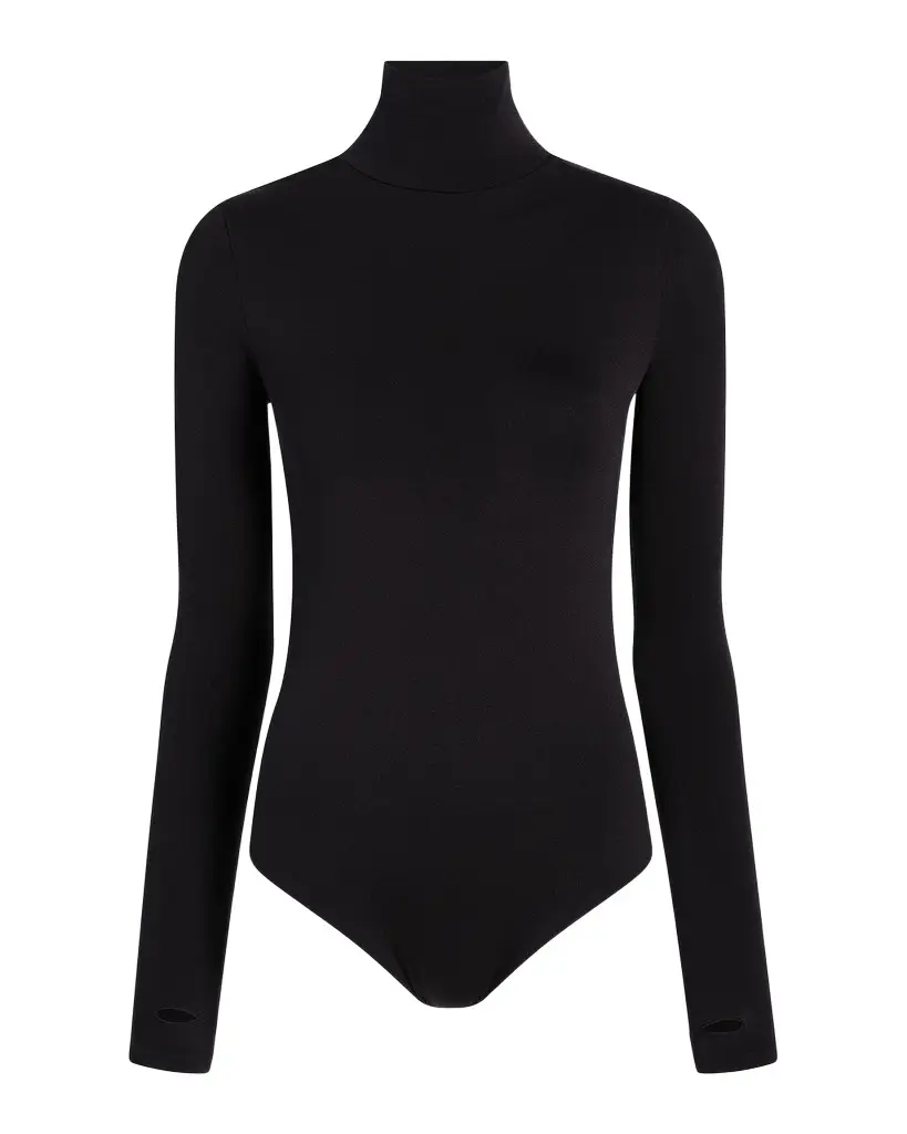 Commando Prima Ballet Turtleneck Microfiber Bodysuit