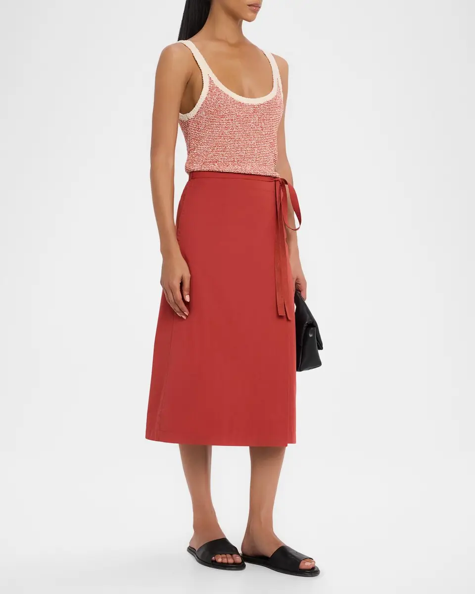 Vince Straight Wrap Skirt | Thumbnail 2 Vince Straight Wrap Skirt | Thumbnail 2