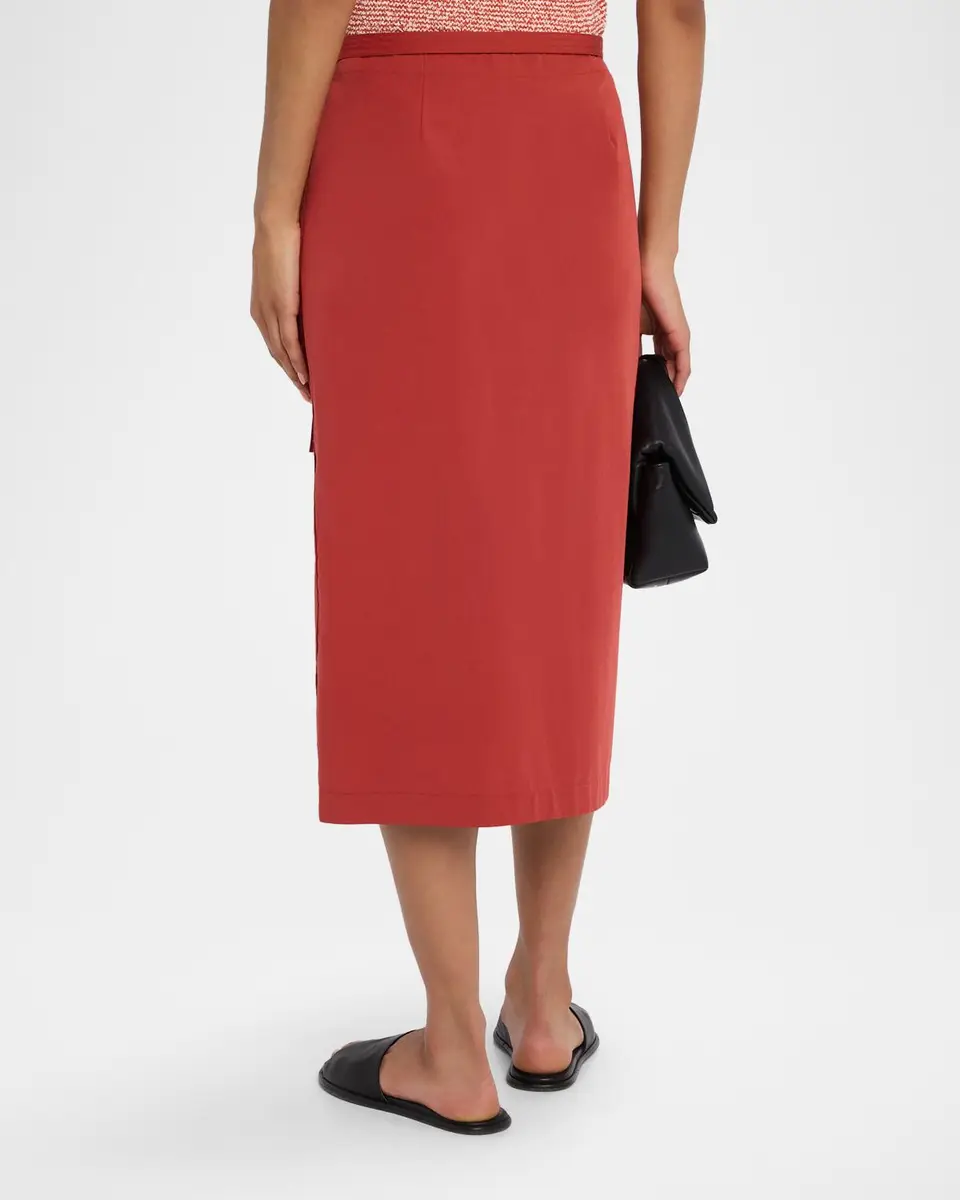 Vince Straight Wrap Skirt | Thumbnail 3 Vince Straight Wrap Skirt | Thumbnail 3