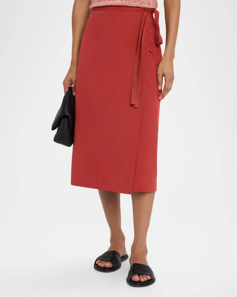Vince Straight Wrap Skirt | Thumbnail 4 Vince Straight Wrap Skirt | Thumbnail 4