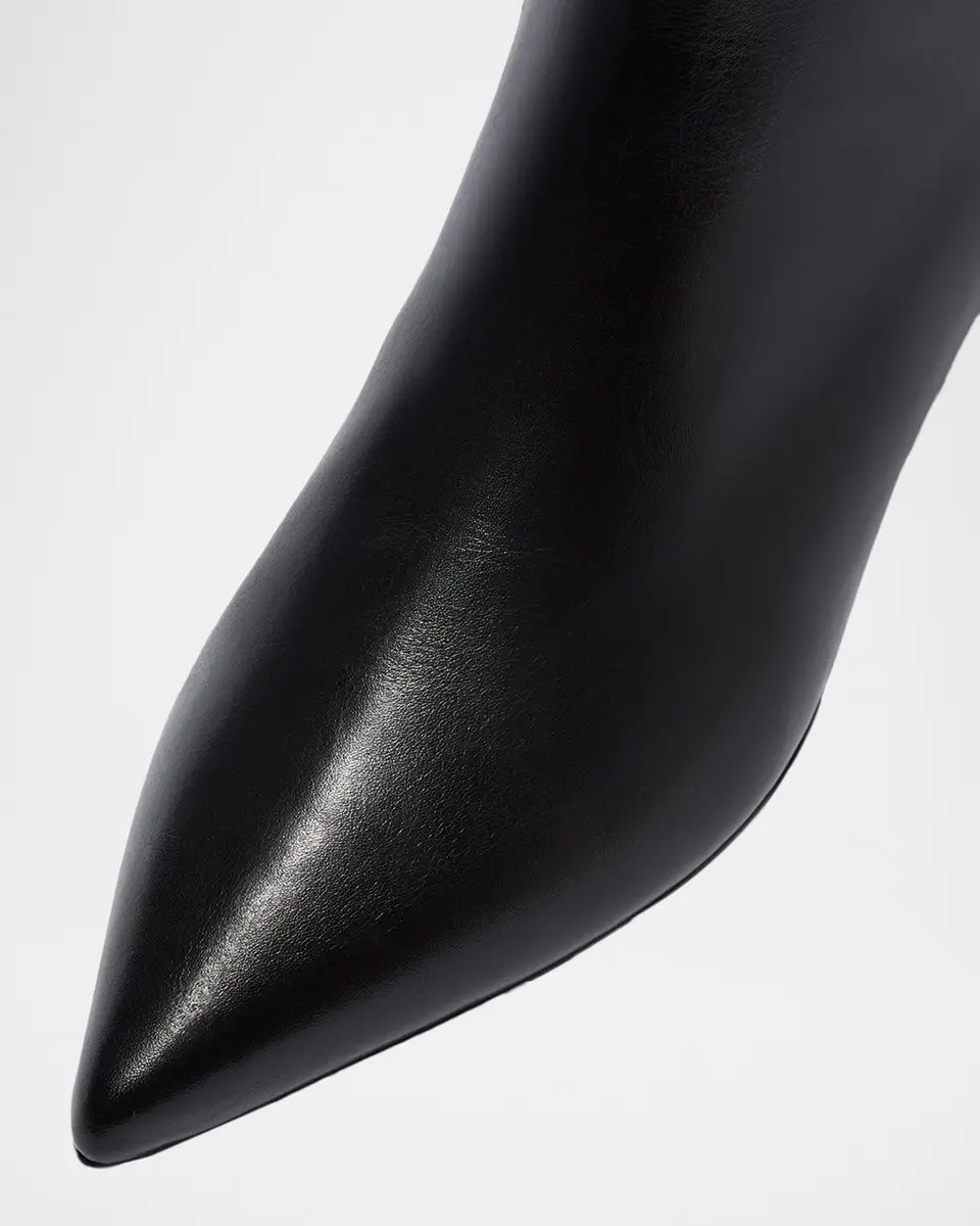 aeyde Sabrina Leather Knee-High Boots | Thumbnail 4