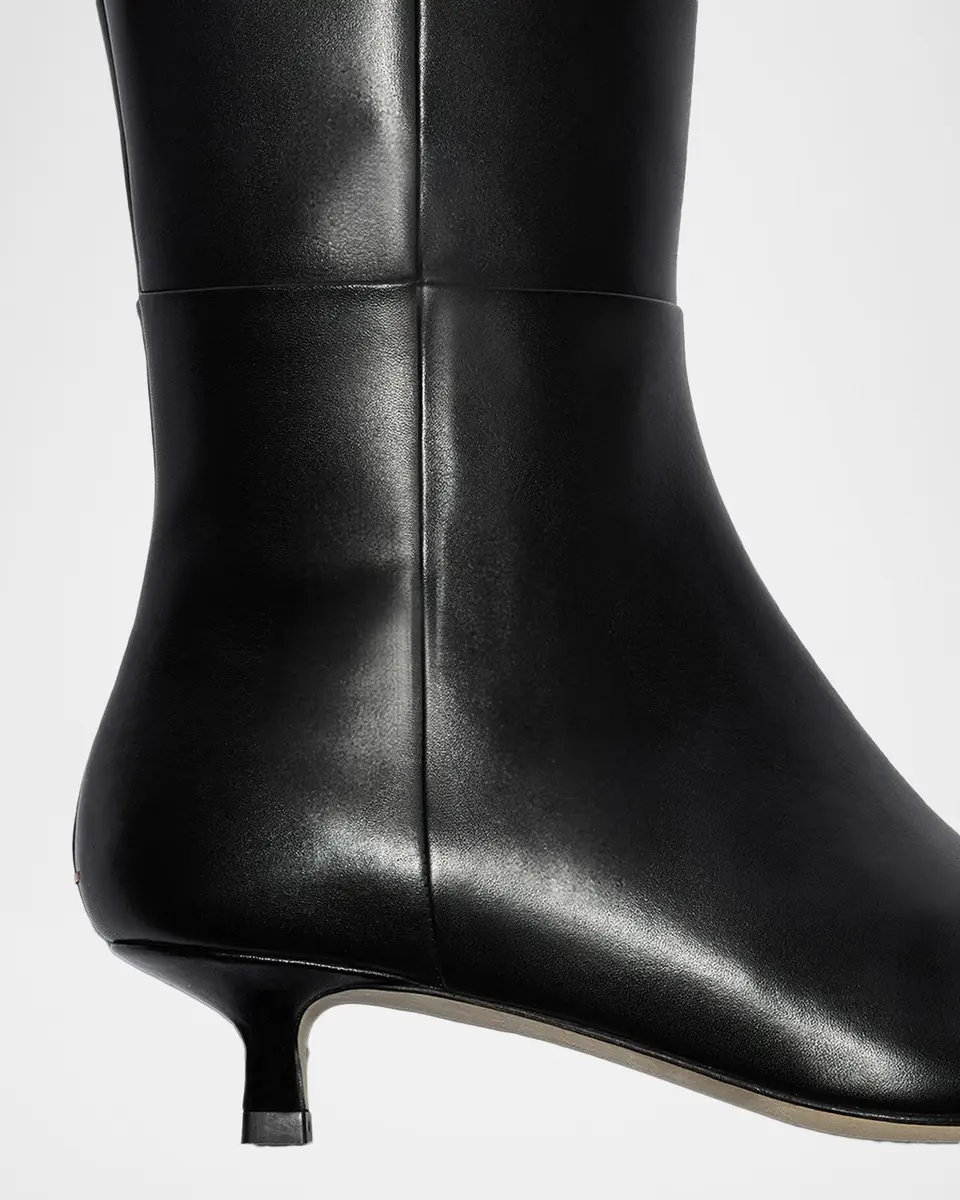aeyde Sabrina Leather Knee-High Boots | Thumbnail 5
