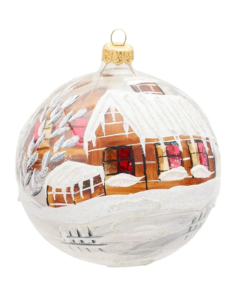 Thomas Glenn Holidays Cabin in the Woods Christmas Ornament