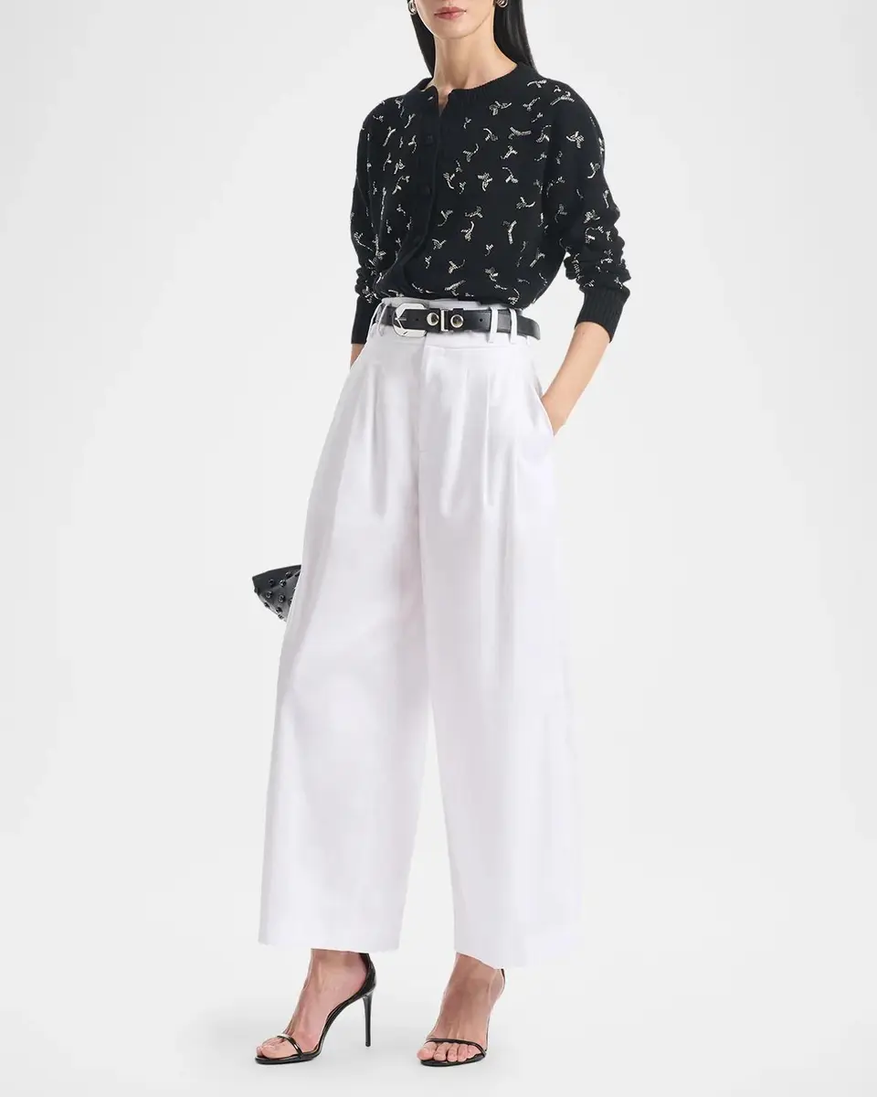 Altuzarra Vaughn Beaded Wool Crewneck Sweater | Thumbnail 2
