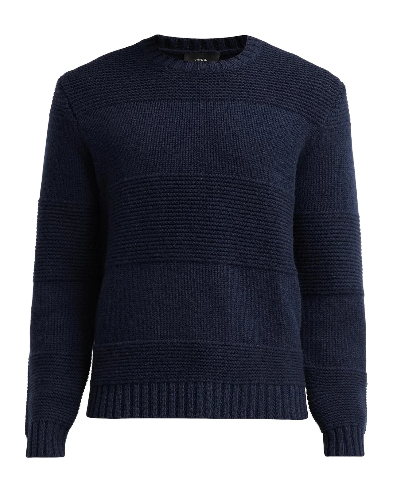 Men's Garter Rugby Stripe Crewneck Sweater