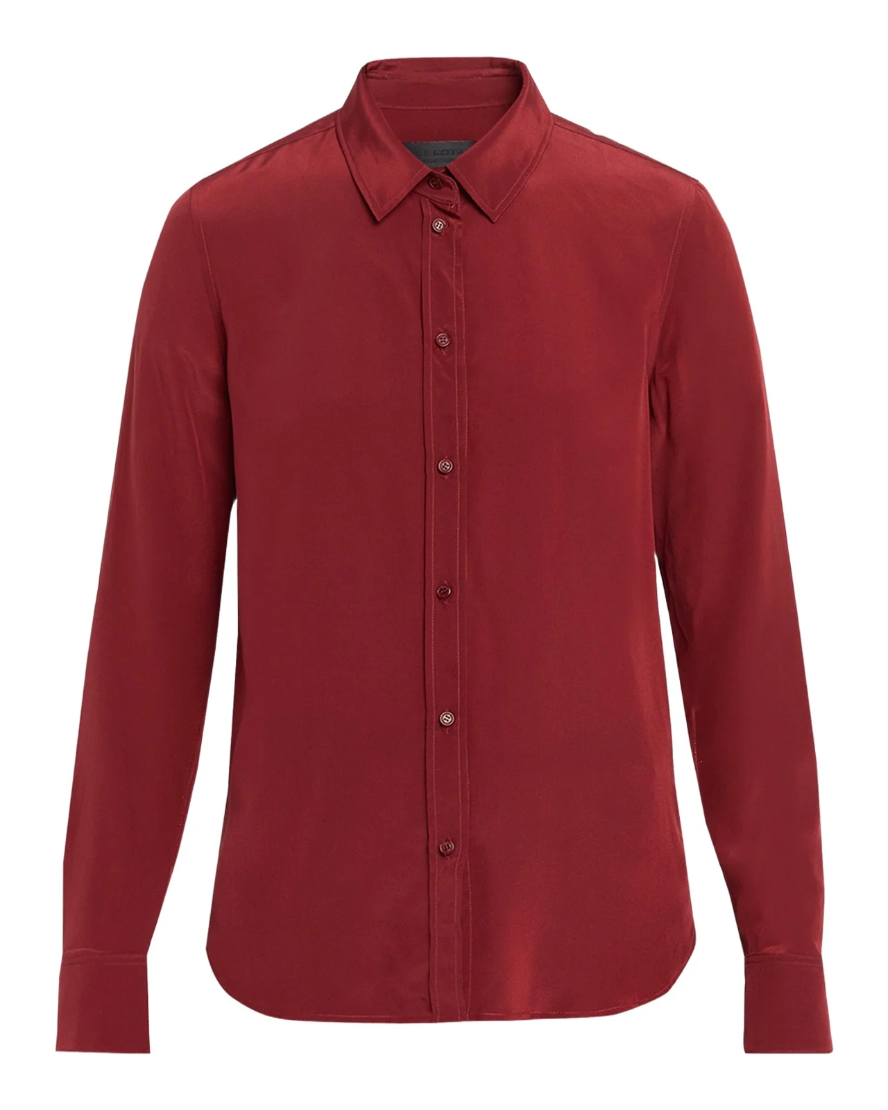 Gaia Silk Button-Front Shirt Gaia Silk Button-Front Shirt