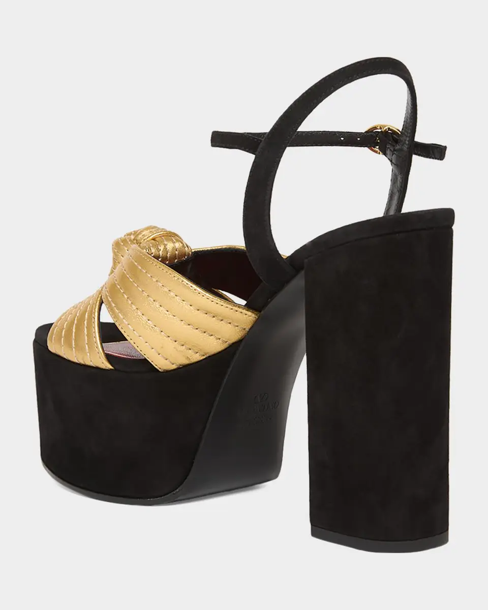 Valentino Garavani 125mm Crasher Platform Sandals | Thumbnail 4