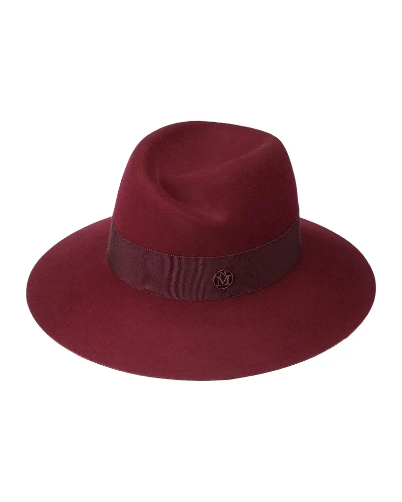 Maison Michel Virginie Wool Felt Fedora