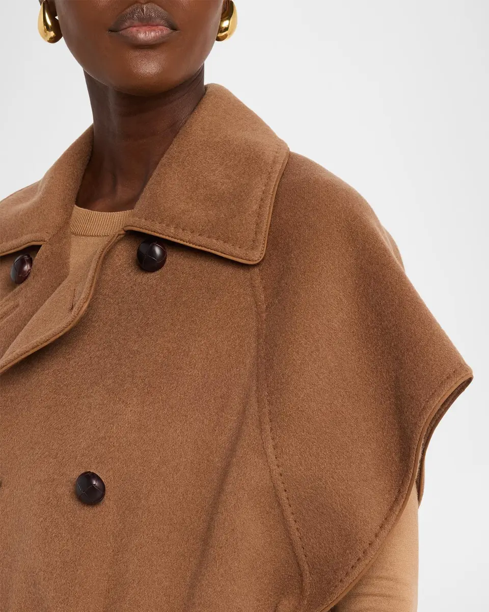 Lafayette 148 New York Oversized Double-Breasted Cashmere Vest | Thumbnail 5 Lafayette 148 New York Oversized Double-Breasted Cashmere Vest | Thumbnail 5