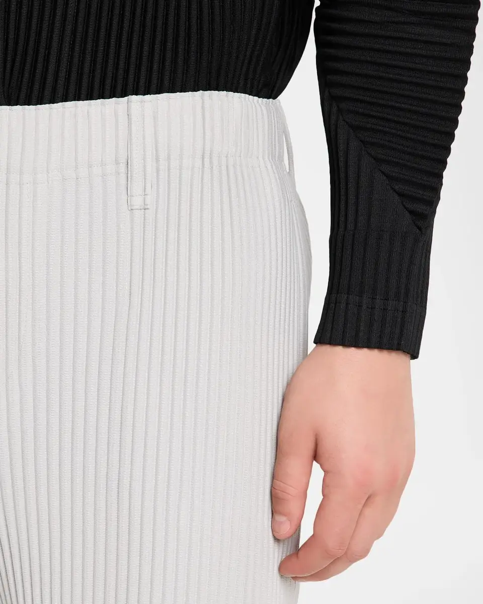 Homme Plissé Issey Miyake Men's Basics Pleated Pull-On Trousers | Thumbnail 5 Homme Plissé Issey Miyake Men's Basics Pleated Pull-On Trousers | Thumbnail 5