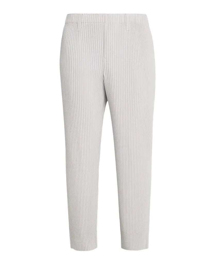 Homme Plissé Issey Miyake Men's Basics Pleated Pull-On Trousers