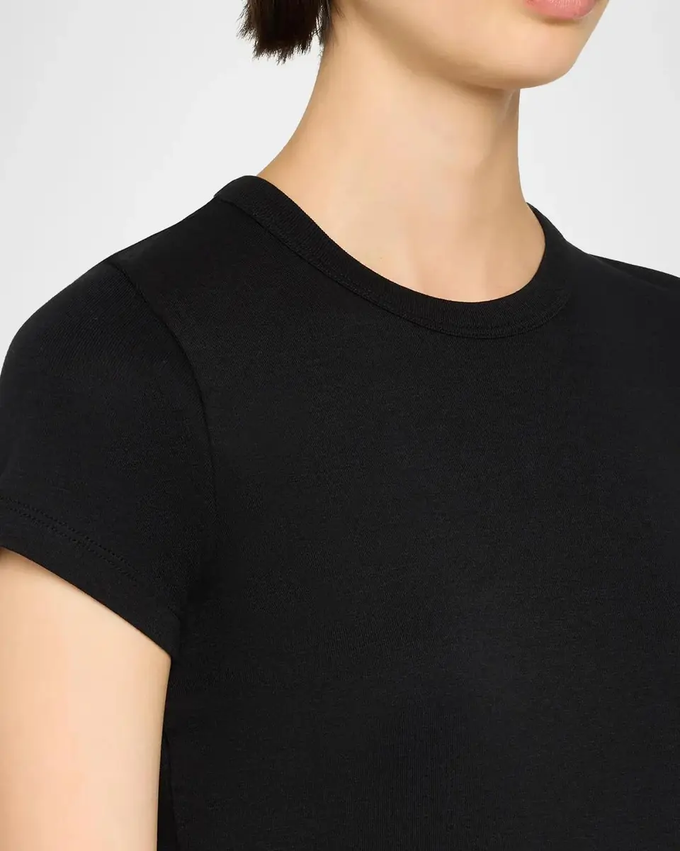 Vince 90s Shrunken Crewneck Tee | Thumbnail 5 Vince 90s Shrunken Crewneck Tee | Thumbnail 5