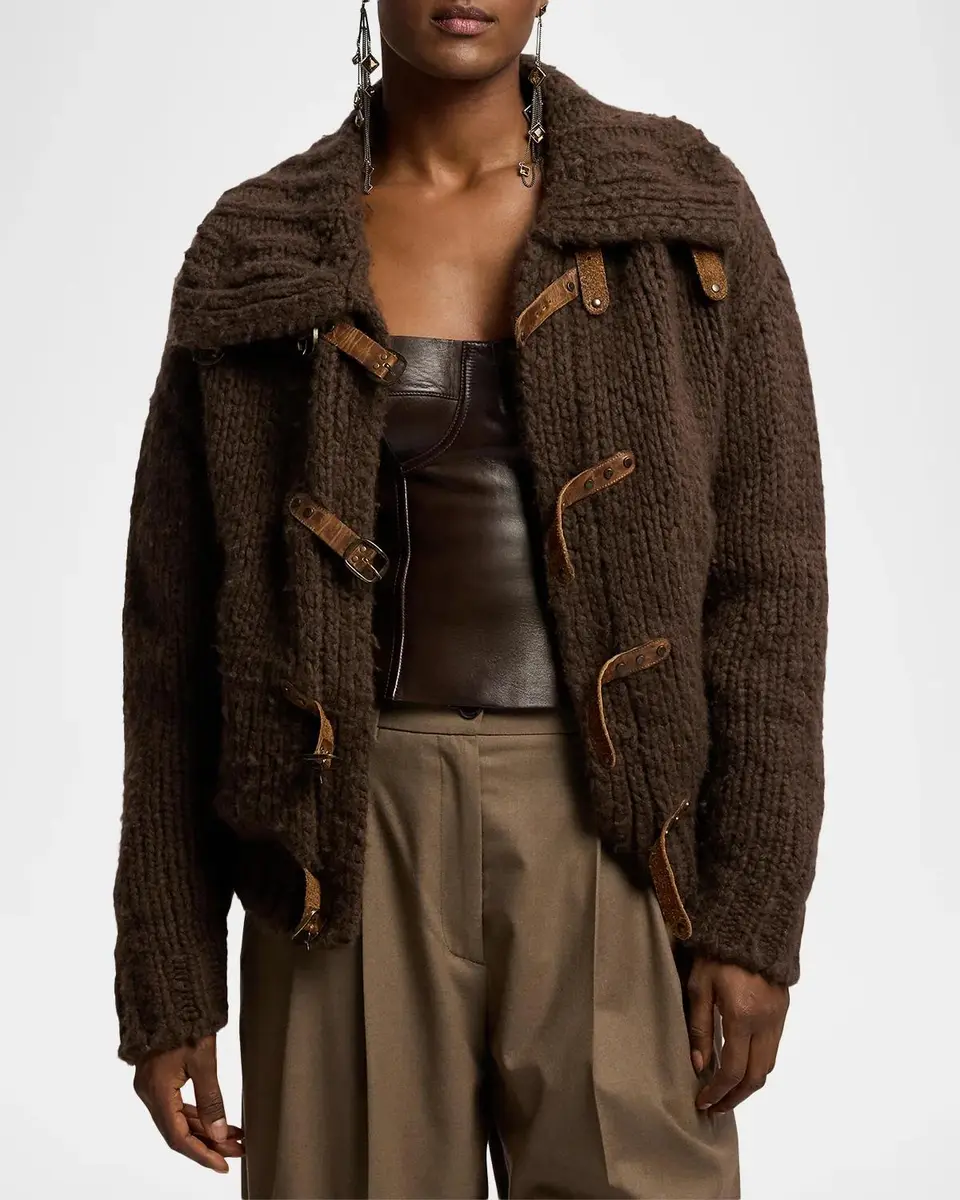 Ralph Lauren Collection Cashmere Sweater Flight Jacket | Thumbnail 4 Ralph Lauren Collection Cashmere Sweater Flight Jacket | Thumbnail 4