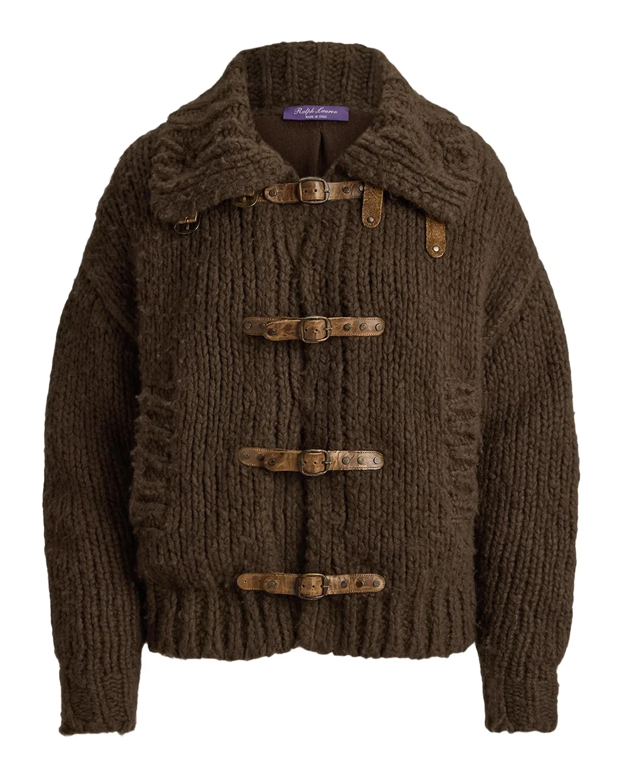 Ralph Lauren Collection Cashmere Sweater Flight Jacket