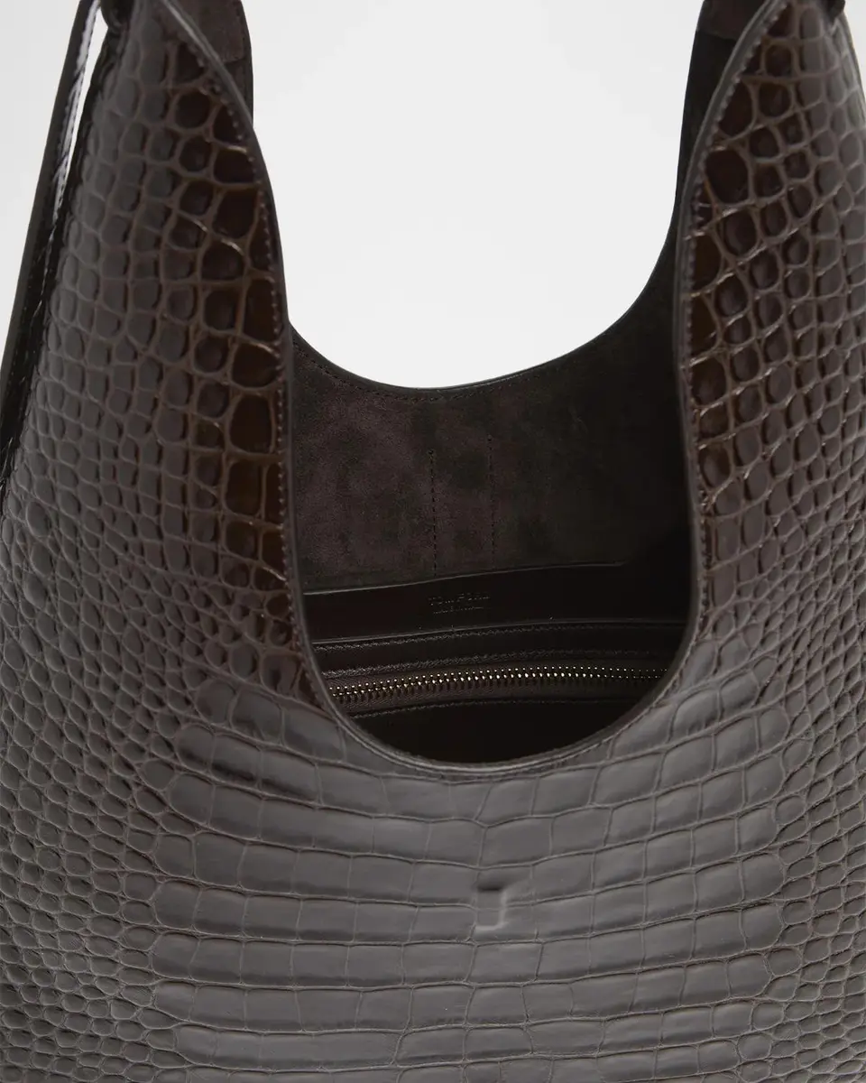 Tom Ford Kara Croc-Embossed Leather Hobo Bag | Thumbnail 4 Tom Ford Kara Croc-Embossed Leather Hobo Bag | Thumbnail 4