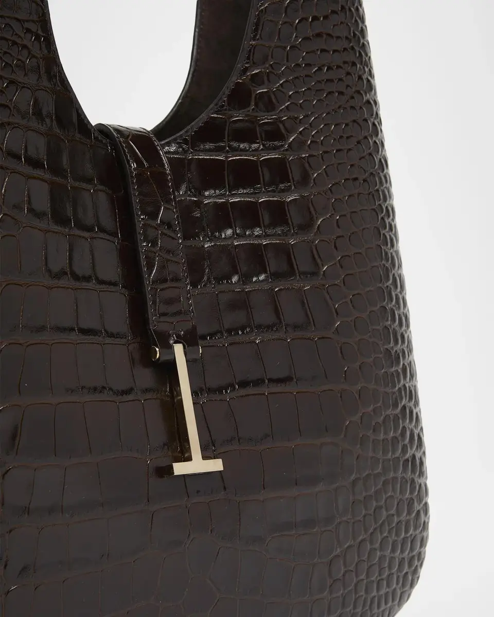 Tom Ford Kara Croc-Embossed Leather Hobo Bag | Thumbnail 6 Tom Ford Kara Croc-Embossed Leather Hobo Bag | Thumbnail 6
