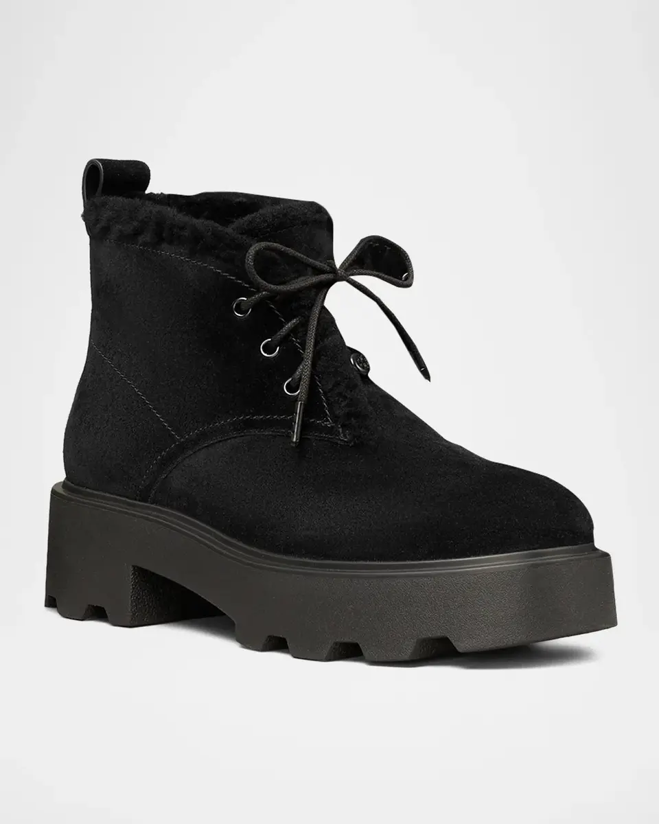 Tory Burch Desert Shearling-Lined Suede Boots | Thumbnail 3 Tory Burch Desert Shearling-Lined Suede Boots | Thumbnail 3