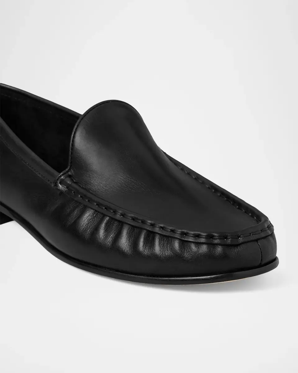 Tory Burch Classic Ruched Leather Loafers | Thumbnail 2 Tory Burch Classic Ruched Leather Loafers | Thumbnail 2