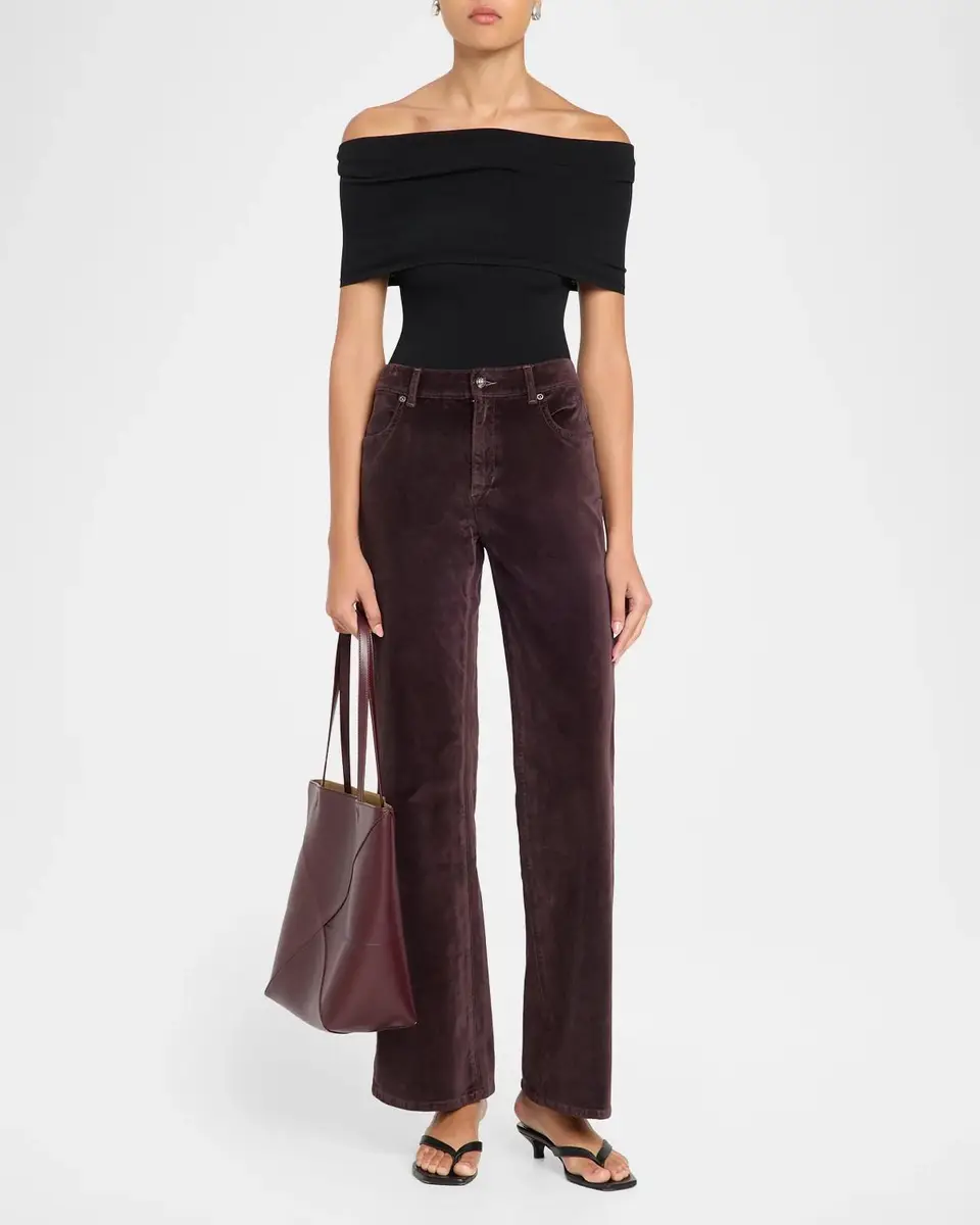 Kobi Halperin Ruby Straight-Leg Stretch Cotton Pants | Thumbnail 2