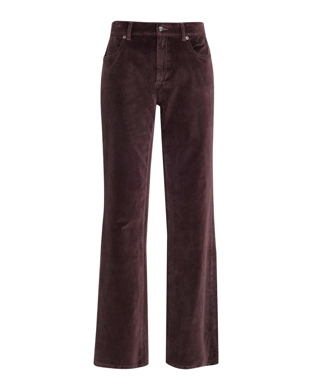 Ruby Straight-Leg Stretch Cotton Pants
