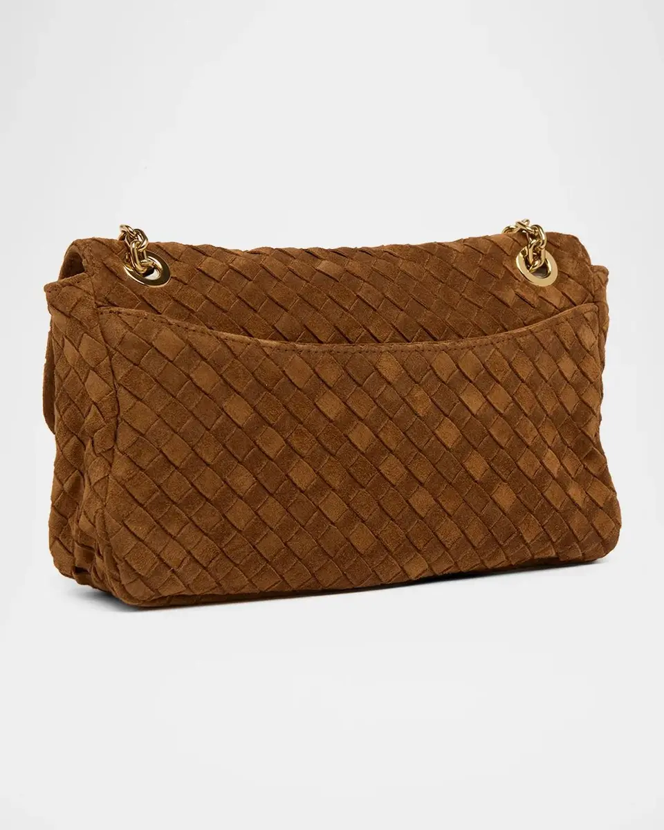 Bottega Veneta Madison Small Suede Shoulder Bag | Thumbnail 2 Bottega Veneta Madison Small Suede Shoulder Bag | Thumbnail 2
