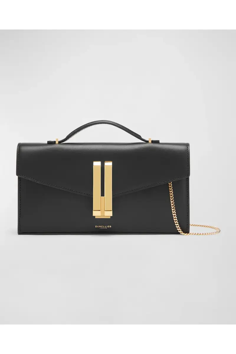 DeMellier The Vancouver Flap Leather Clutch Bag | Thumbnail 3