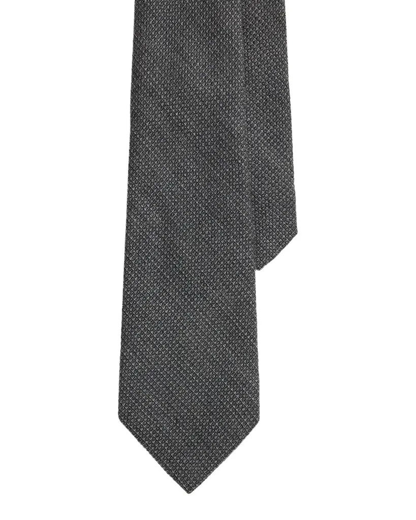 Ralph Lauren Purple Label Men's Textured Wool-Silk-Cashmere Tie