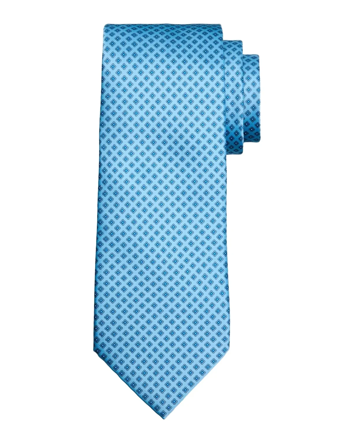 Stefano Ricci Men's Square-Print Silk Tie